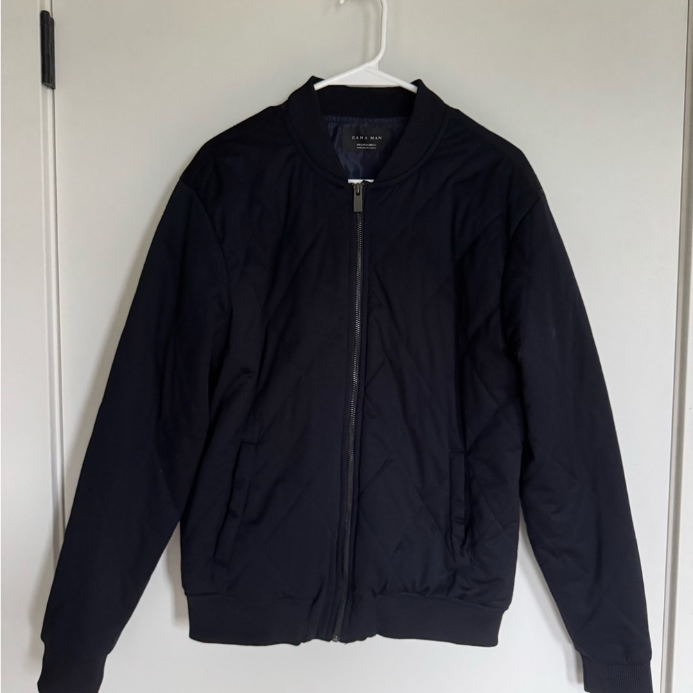 Men's Navy Bomber Jacket